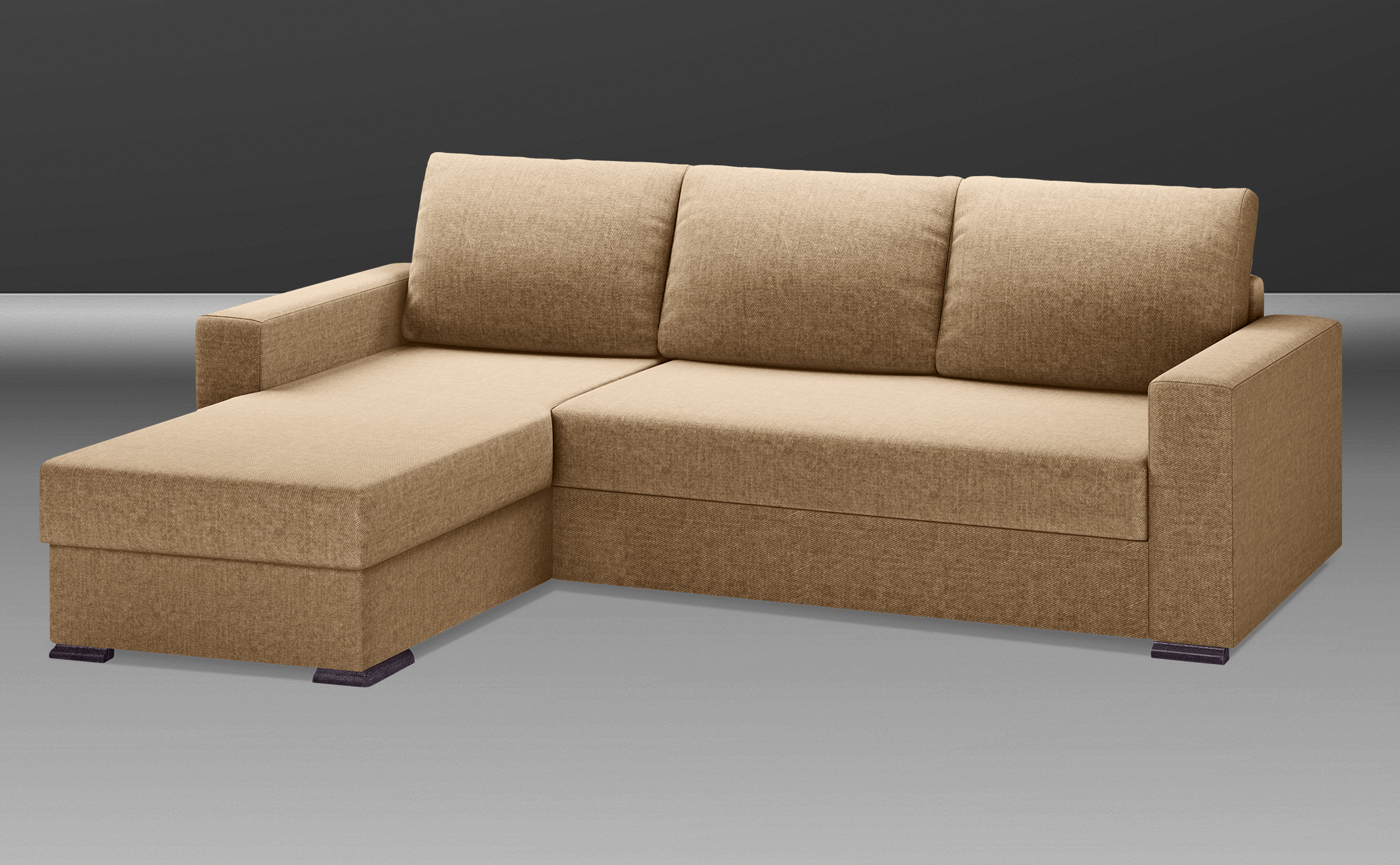 Угловой диван с механизмом итальянская раскладушка