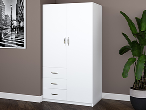 Шкаф с распашными дверями Comfort (1780х980х580) 2D3S