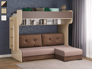 Кровать двухъярусная Аризона угловая