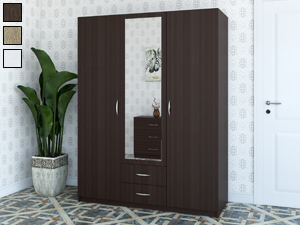 Шкаф с распашными дверями Balance (1500*600) 3D2S