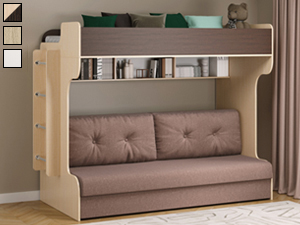 Кровать двухъярусная с диваном «Аризона»