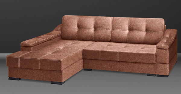Нераскладывающийся диван с широким односпальным местом