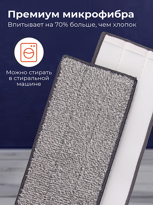 Швабра с отжимом и ведром Easy Clean-A