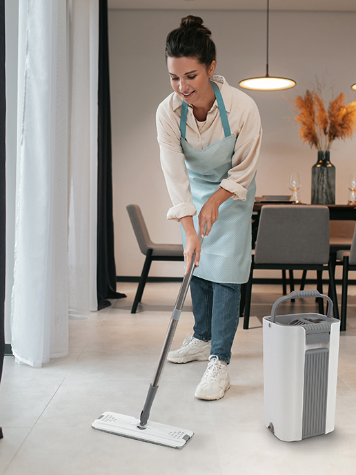 Швабра с отжимом и ведром Easy Clean-A