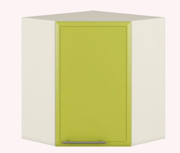  Шкаф навесной угловой 1Д(600*600)