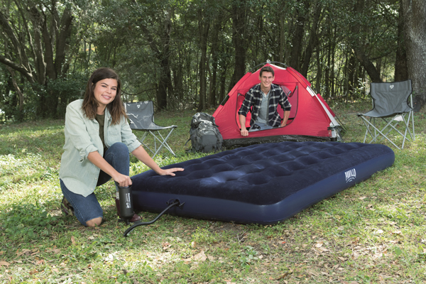 Походный надувной матрас для палатки