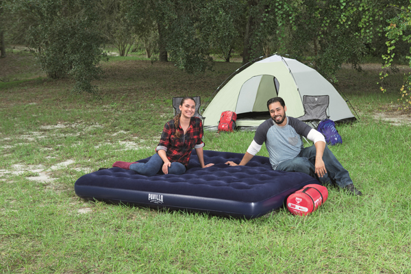 Походный надувной матрас для палатки