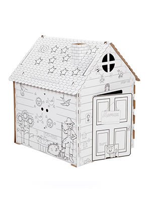 Пазл 3D дом для хранения игрушек