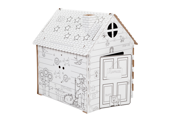  Пазл 3D дом для хранения игрушек