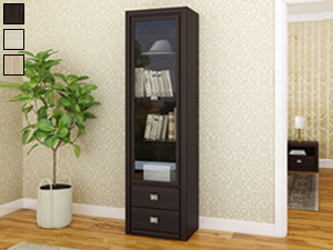 Шкаф для книг Milan 1D2S