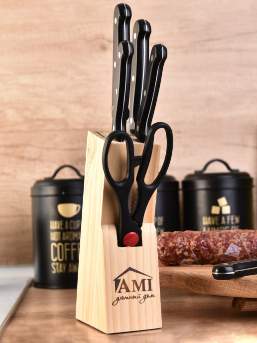 Набор столовых ножей Sharp