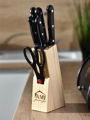 Набор столовых ножей Sharp