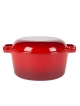  Набор посуды чугунный эмалированный Brazier-1 Max (red)