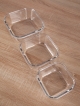  Набор стеклянных контейнеров с крышкой Glass-3