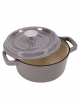  Кокот чугунный Bowly-1G, 2.5 л (серый)