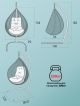  Кресло подвесное садовое Бали