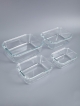  Набор стеклянных контейнеров с крышкой Big Glass (8 шт.)