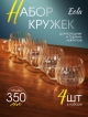  Набор кружек стеклянных EOLA (4 шт.)