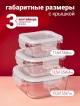  Набор стеклянных контейнеров с крышкой Food Jars (5 шт.)