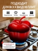  Кокот чугунный эмалированный Pepper red 3,3L