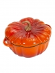  Кокотница чугунная эмалированная, Pumpkin-1, 0,5L