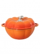  Кокот чугунный эмалированный Pumpkin New 3L