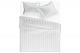 Комплект постельного белья Страйп-Сатин Royal White/Grey